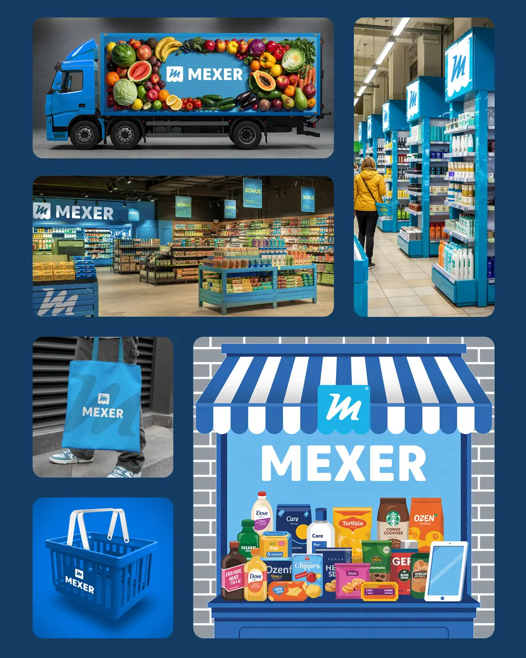 MEXER retail environment and transport applications