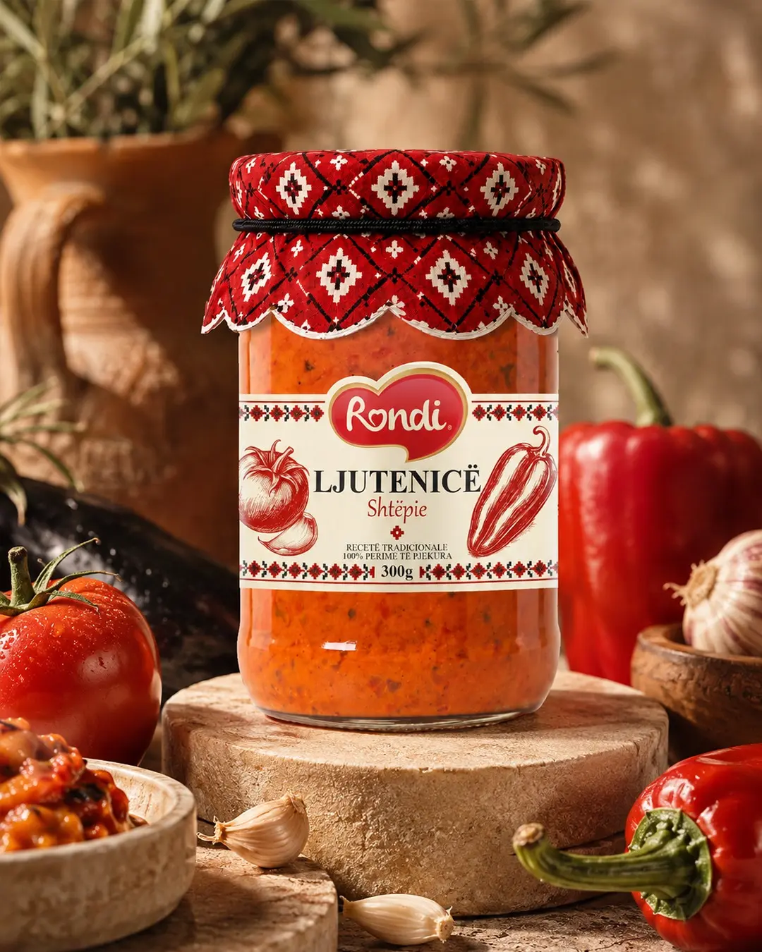 Rondi Ljutenicë packaging detail